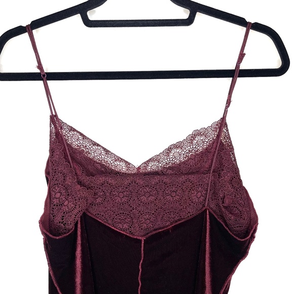 Free People Intimately Yasmin Velvet Slip Dress - Picture 7 of 15